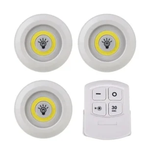 چراغ اضطراری سقفی مدل ریموت دار 3in1 مجموعه 3 عددی (اصل)##قیمت کالا و هزینه ارسال کاملا شفاف##